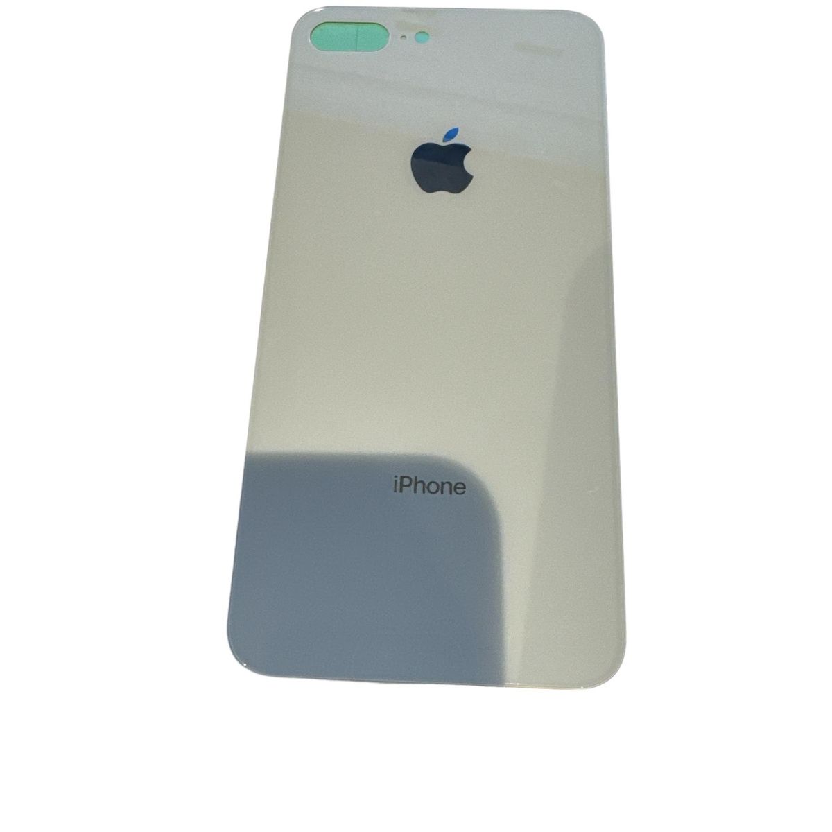 Iphone 8 pluss glass bak cover (hvit) 
