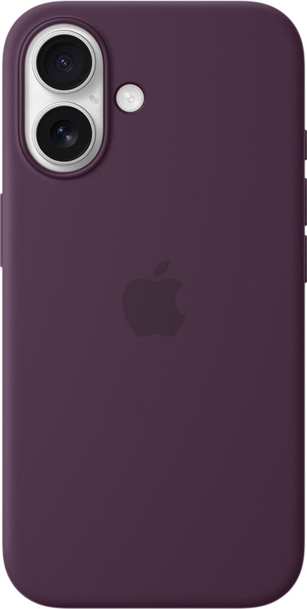 iPhone 16 Apple silikondeksel med MagSafe (plum)